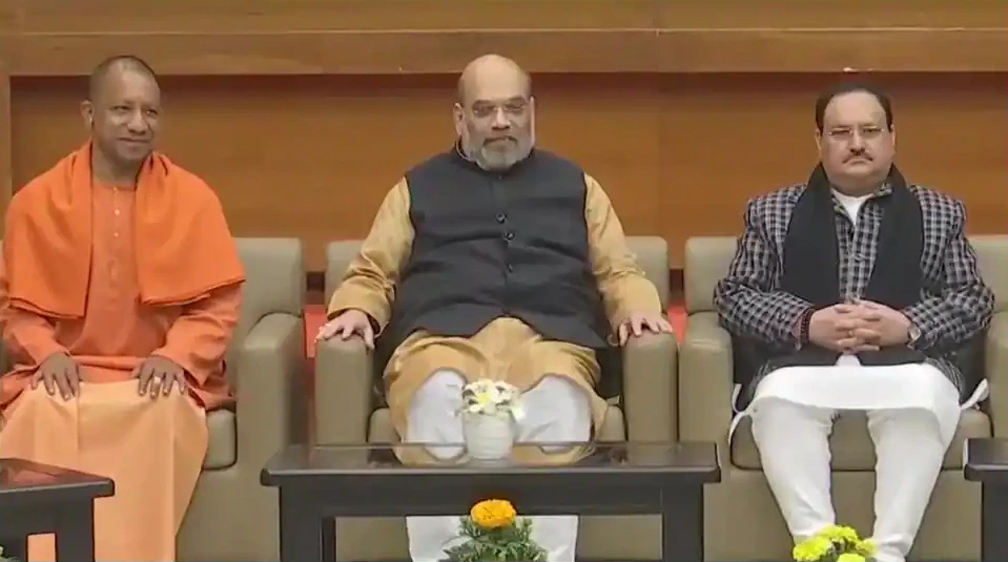 नड्डा, शाह और योगी आज पश्चिमी उत्तर प्रदेश में करेंगे भाजपा कार्यकर्ताओं संग बैठकें Bharatiya Janata Party (BJP) National President Shri Jagat Prakash Nadda, Home Minister Amit Shah and Uttar Pradesh Chief Minister