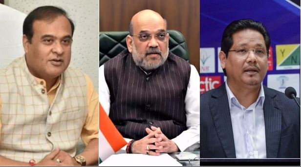 सीमा विवाद: गृह मंत्री अमित शाह से आज मुलाकात करेंगे असम और मेघालय के मुख्यमंत्री