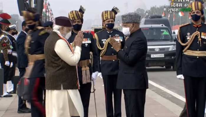 गणतंत्र परेड में प्रधानमंत्री ने उत्तराखंड व मणिपुर को लोगों को साधा