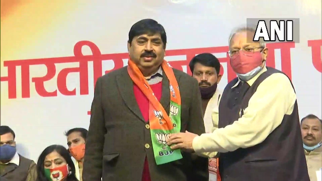 मुलायम सिंह यादव के साढू प्रमोद गुप्ता भारतीय जनता पार्टी में शामिल
