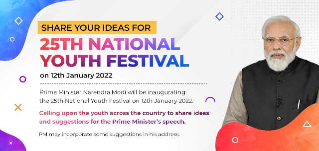 खेल मंत्री अनुराग ठाकुर ने देश के युवाओं से 25वें राष्ट्रीय युवा महोत्सव पर पीएम मोदी के संबोधन के लिए मांगे सुझाव