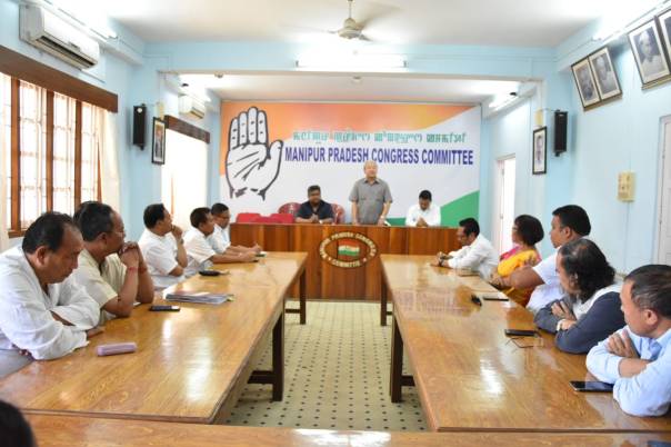 कांग्रेस ने भाजपा पर लगाया गंभीर आरोप, कहा- मणिपुर की सरकार ने किया आचार संहिता का उल्लंघन