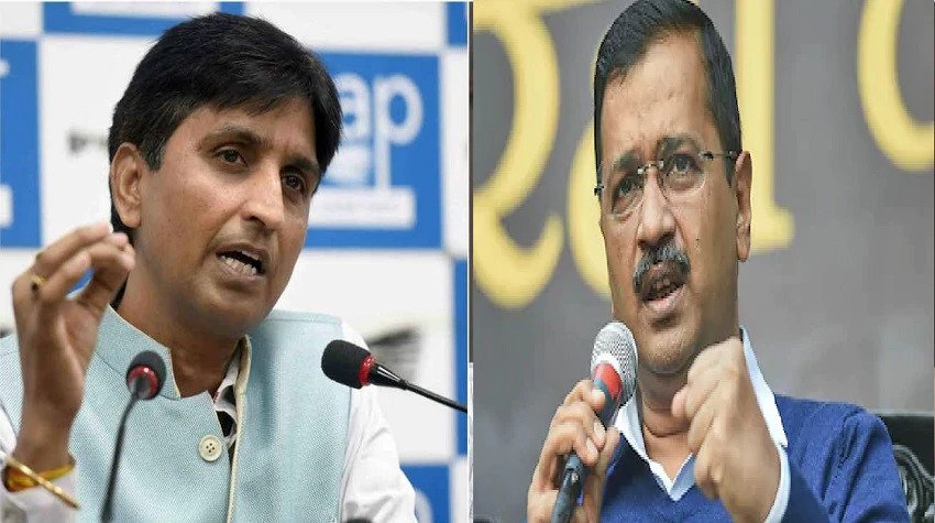 आप के पूर्व नेता कुमार विश्वास ने नई आबकारी नीति को लेकर केजरीवाल सरकार की खिंचाई की Former AAP leader Kumar Vishwas tweeted, taking a jibe at the excise policy of the Delhi government, 'Delhi liquor mafia in 2016 with liquor