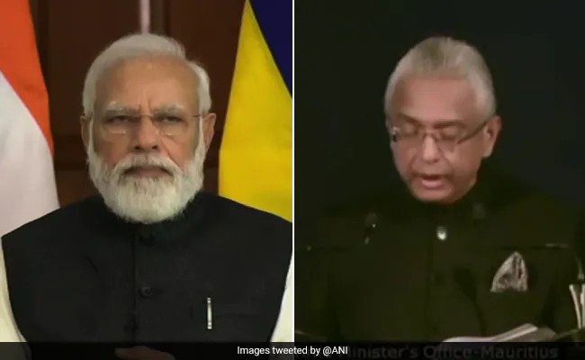 पीएम मोदी और मॉरीशस के पीएम, प्रविंद जगन्नाथ ने संयुक्त रूप से मॉरीशस में विकास परियोजनाओं का किया उद्घाटन