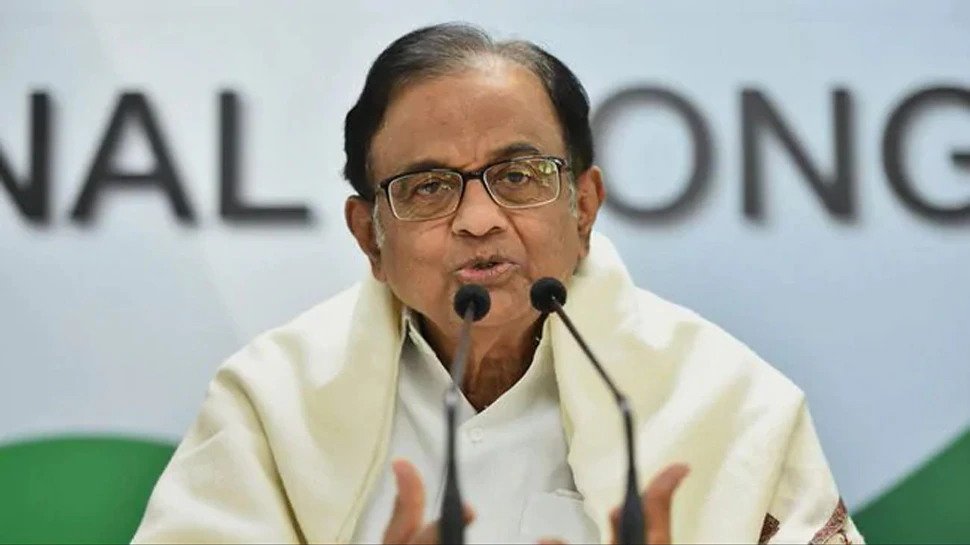 After Prime Minister Modi's speech, Congress leader P Chidambaram attacked the central government fiercely. He said that when a