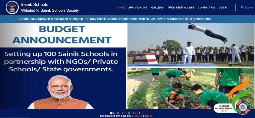 100 नए सैनिक स्कूलों में ई-काउंसलिंग की तैयारी Moving towards the government's goal of setting up 100 new Sainik Schools across the country, Sainik School Society (SSS) is conducting Moving towards the government's goal of setting up 100 new Sainik Schools across the country, Sainik School Society (SSS) is conducting
