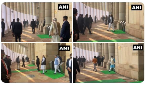 थोड़ी देर में बजट पेश करेंगी वित्तमंत्री निर्मला सीतारमण, प्रधानमंत्री भी संसद पहुंचे