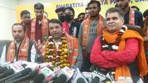 गुलाम नबी आजाद के भतीजे भाजपा में पहुंचे
