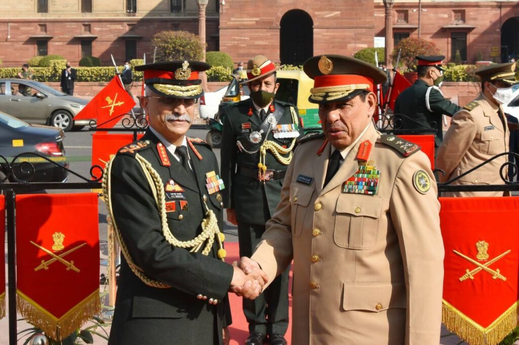Arrived in India on 14 February 2022 under the Royal Saudi Armed ForcesCommander Lieutenant General Fahd binAbdullah Mohammed