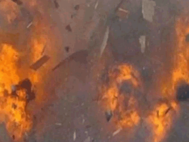 हिमाचलः पटाखा फैक्टरी में विस्फोट से सात कामगारों की मौत explosion in the firecracker factory located in Bathri industrial area under Tehsil Haroli of Una district of Himachal Pradesh.