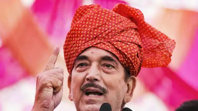 घाटी में जो हुआ उसके लिए पाकिस्तान और आतंकवाद जिम्मेदारः गुलाम नबी