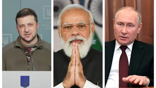 रूस और यूक्रेन वार: पुतिन और जेलेंस्की से फोन पर करेंगे पीएम मोदी