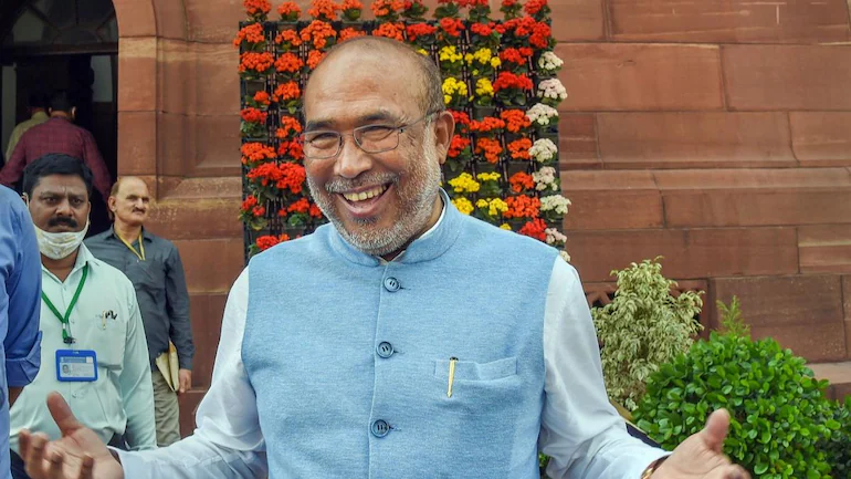 मणिपुर: दूसरी बार मुख्यमंत्री बनेंगे एन बीरेन सिंह, बीजेपी विधायक दल की बैठक में फैसला