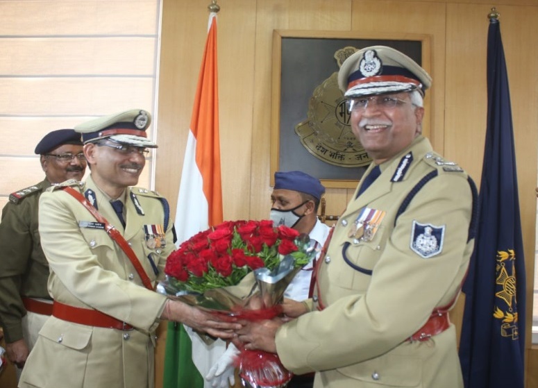 मप्र के नए डीजीपी सुधीर कुमार सक्सेना ने संभाला पदभार