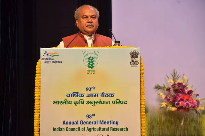 किसानों और वैज्ञानिकों को वैश्विक प्रतिस्पर्धा में खराउतरने के लिए पीएम ने किया हैं प्रोत्साहित- नरेंद्र सिंह तोमर