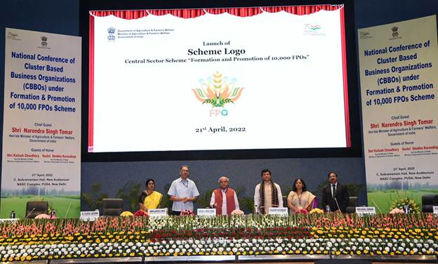 10,000 एफपीओ की योजना कृषि क्षेत्र में अभूतपूर्व क्रांति का सूत्रपात- नरेंद्र सिंह तोमर