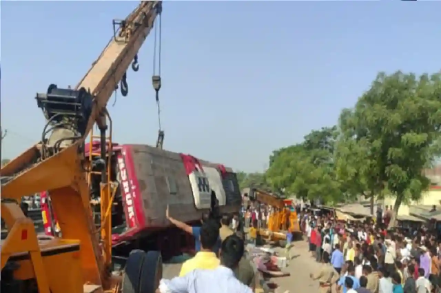 अयोध्या में दर्दनाक सड़क हादसा, 3 की मौत, 30 से ज्यादा घायल