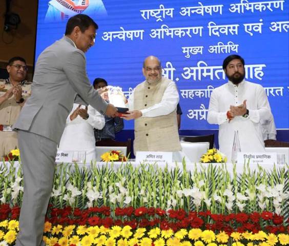 राष्ट्रीय जांच एजेंसी (NIA) के 13वें स्थापना दिवस समारोह में शामिल हुए गृह मंत्री अमित शाह