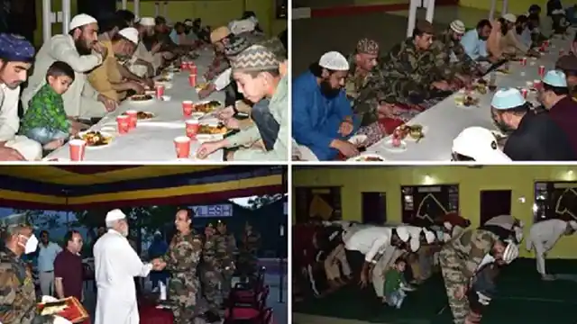 कश्मीर में सेना ने दिया था इफ्तार, सोशल मीडिया में ट्रोल होने के बाद पीआरओ ने कर दिया ट्वीट डिलीट
