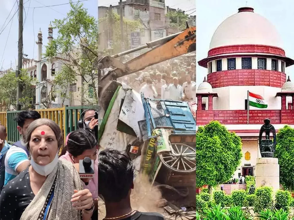 जहांगीरपुरी मामले में सुप्रीम कोर्ट में सुनवाई आज, अतिक्रमण पर बुलडोजर चलेगा या नहीं?