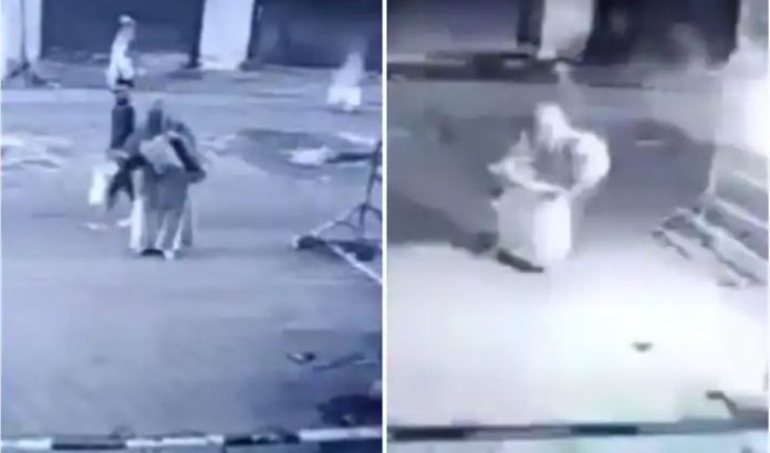 सीआरपीएफ के बंकर पर बम फेंकने वाली बुर्काधारी महिला गिरफ्तार