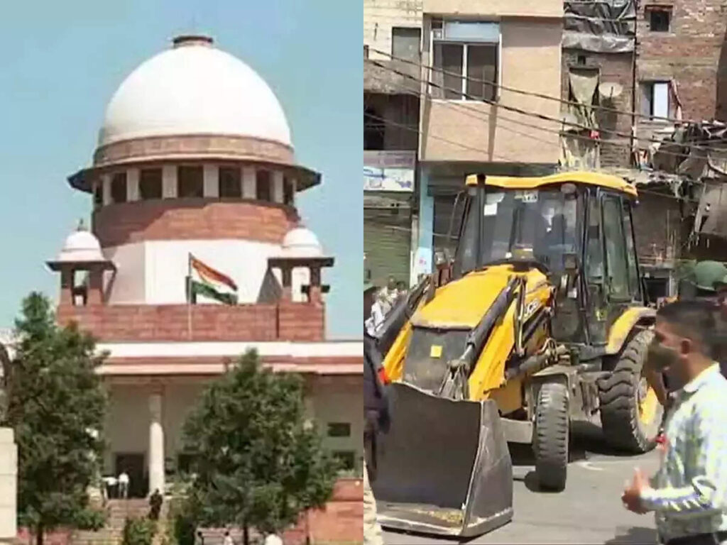 जहांगीरपुरी में बुलडोजर की कार्रवाई पर सुप्रीम कोर्ट ने लगाई रोक, यथास्थिति बनाए रखें