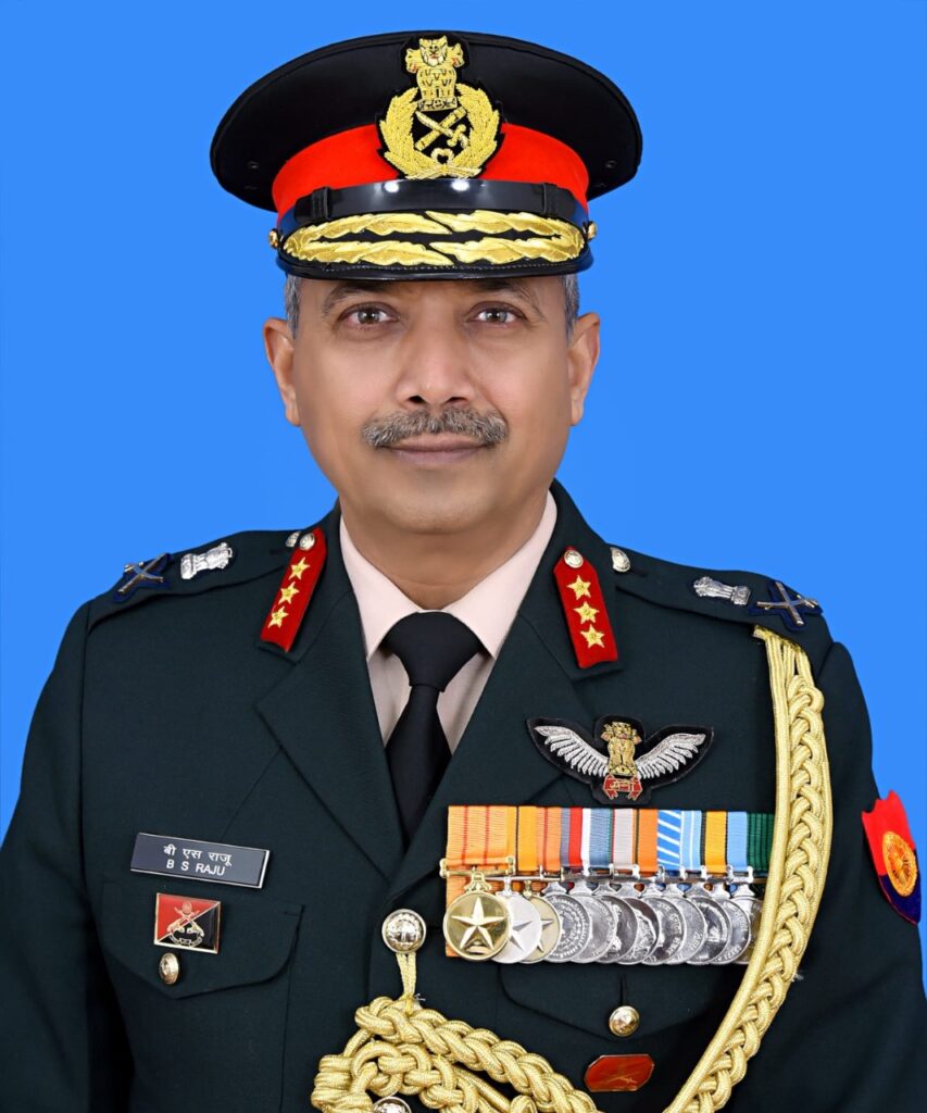 लेफ्टिनेंट जनरल बग्गावल्ली सोमशेखर राजू 1 मई, 2022 को थलसेना के उप प्रमुख के रूप में कार्यभार ग्रहण करेंगे