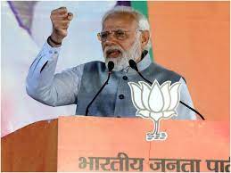 कश्मीर से कन्याकुमारी तक आगे बढ़ रही भाजपाः मोदी