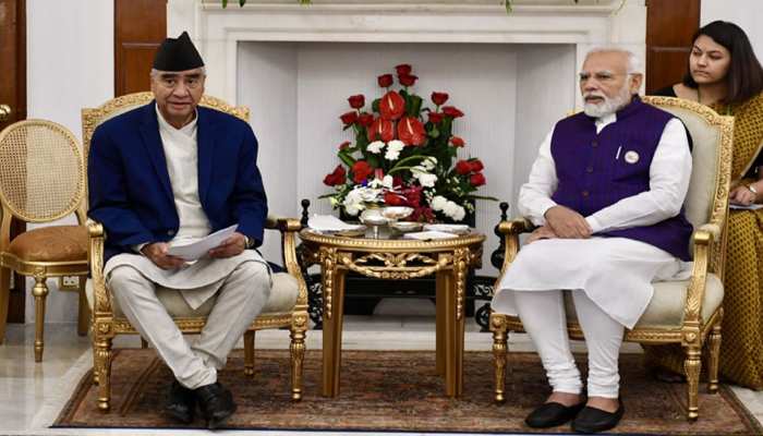 प्रधानमंत्री मोदी से मिले नेपाल के प्रधानमंत्री, दोनों देशों के रिश्तों को लेकर हुई बातचीत