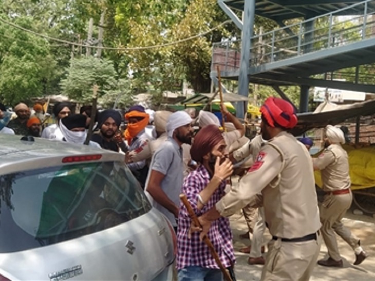 पटियाला में माहौल तनावपूर्ण:खालिस्तान विरोधी मार्च पर सिख-हिंदू संगठनों में टकराव, आगजनी, फायरिंग