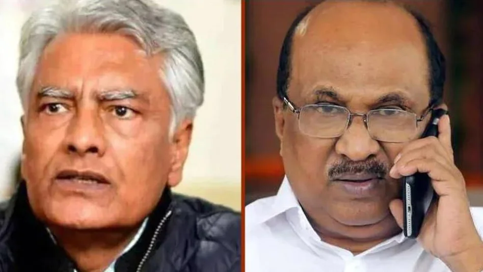 सुनील जाखड़ और केवी थॉमस की कांग्रेस में सभी पदों से छुट्टी, मेघालय के पांच विधायक भी नपे