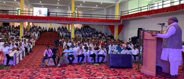 सतत विकास लक्ष्य प्राप्ति के लिए राज्यों के साथ मिलकर प्रभावी कार्य कर रही हैं मोदी सरकार-श्री नरेंद्र सिंह तोमर