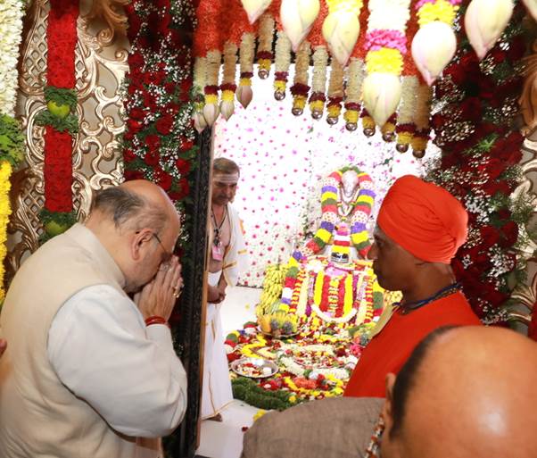 मैं तीसरी बार सिद्धगंगा मठ में आया हूं और हर बार यहां से चेतना,उत्साह और ऊर्जा लेकर गया- अमित शाह