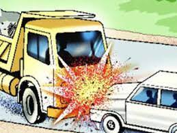 बाराबंकी: ट्रक और कार की भिडंत में 4 लोगों की मौत, जानवरों को बचाने के चक्कर में हुआ हादसा