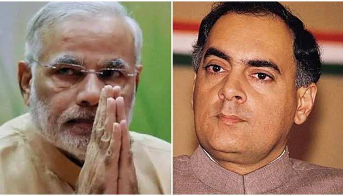 प्रधानमंत्री मोदी ने पूर्व प्रधानमंत्री राजीव गांधी को उनकी पुण्यतिथि पर अर्पित की श्रद्धांजलि