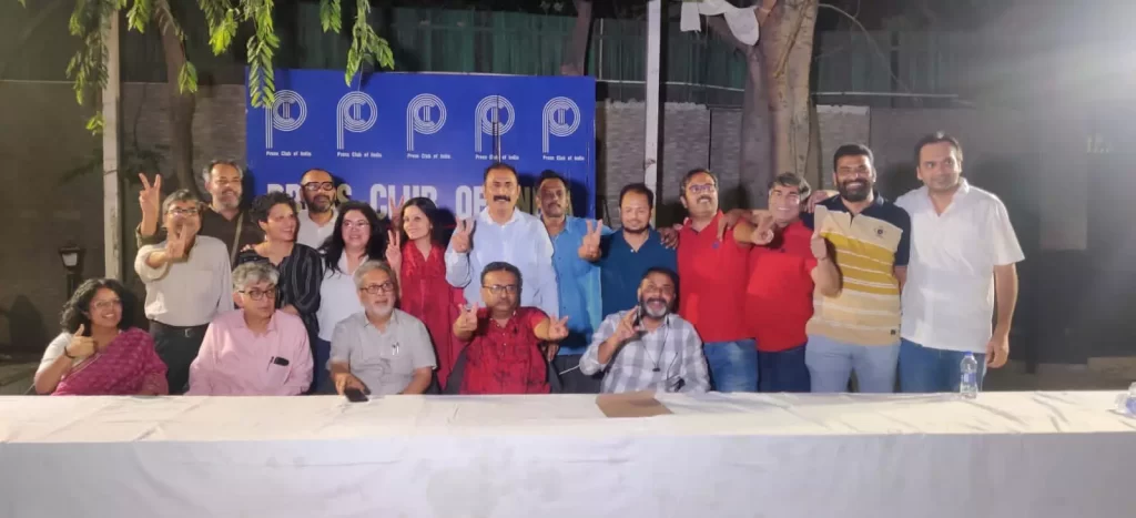 ‘प्रेस क्लब ऑफ इंडिया’ के चुनावों में वरिष्ठ पत्रकार उमाकांत लखेड़ा बने अध्यक्ष, वाइस प्रेजिडेंट चुने गए मनोरंजन भारती