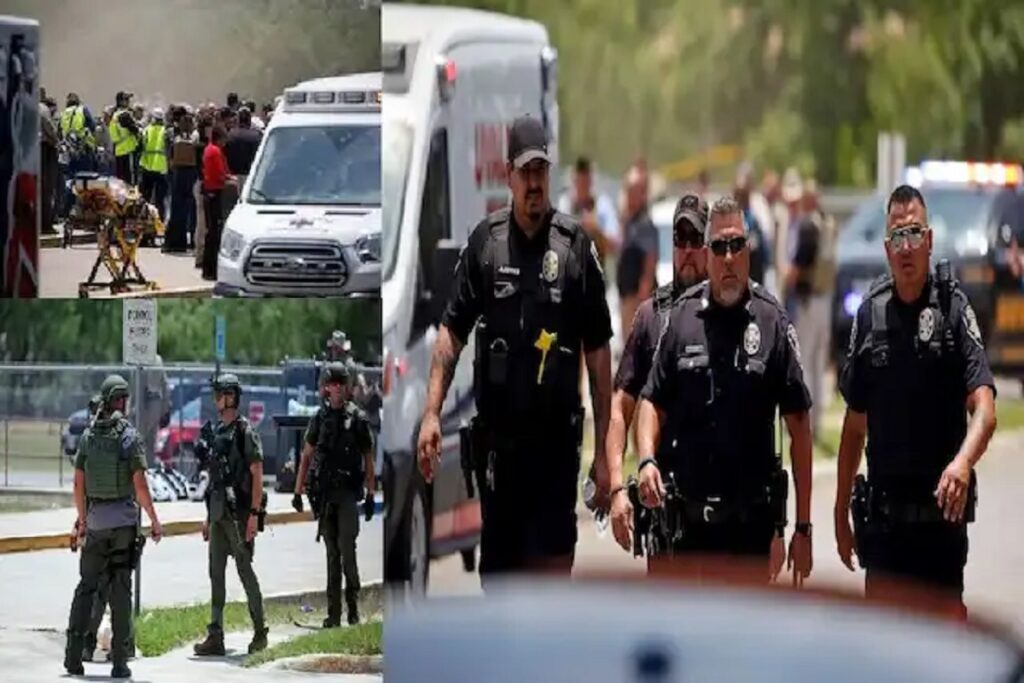 अमेरिका के टेक्सास में एक स्कूल में फायरिंग, 18 बच्चों समेत 21 की मौत