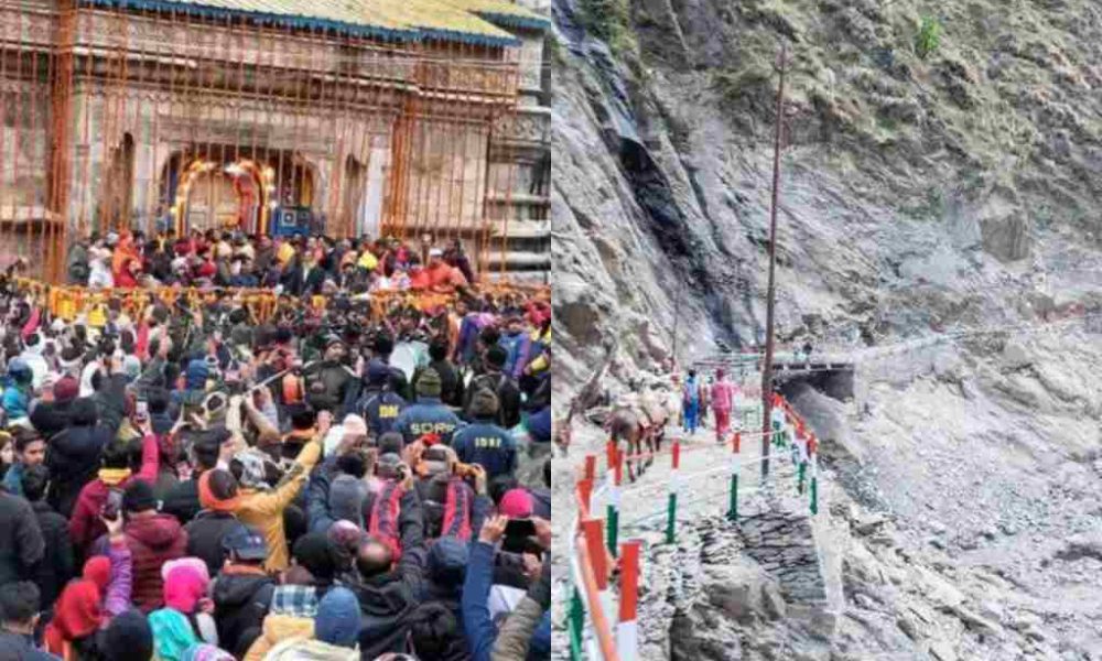 चारधाम यात्रा 2022: यमुनोत्री से 25 किलोमीटर पहले हाईवे का 15 मीटर हिस्सा धंसा, हजारों यात्री फंसे