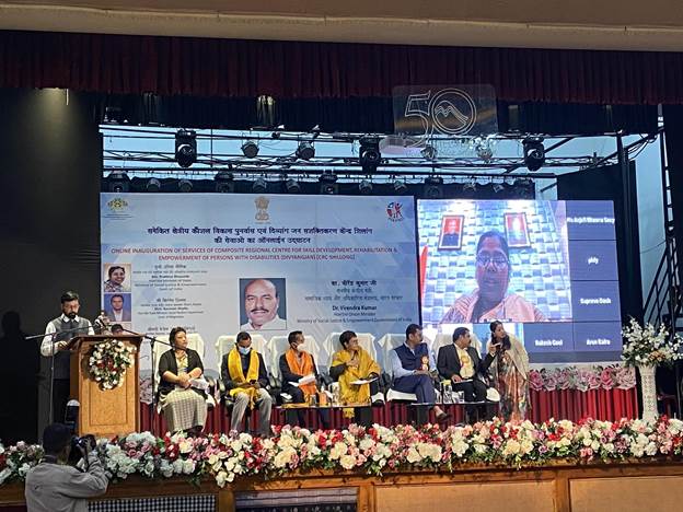 केंद्रीय राज्य मंत्री प्रतिमा भौमिक ने दिव्यांगजनों के कौशल विकास, पुनर्वास और सशक्तिकरण के लिए सीआरसी की सेवाओं का किया उद्घाटन