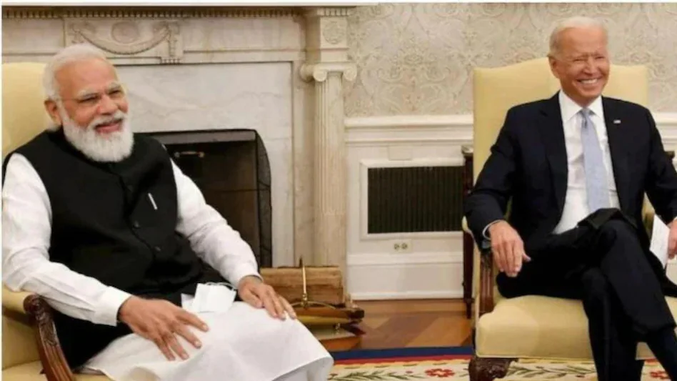 प्रधानमंत्री मोदी ने अमेरिका के राष्ट्रपति बाइडेन के साथ की बैठक