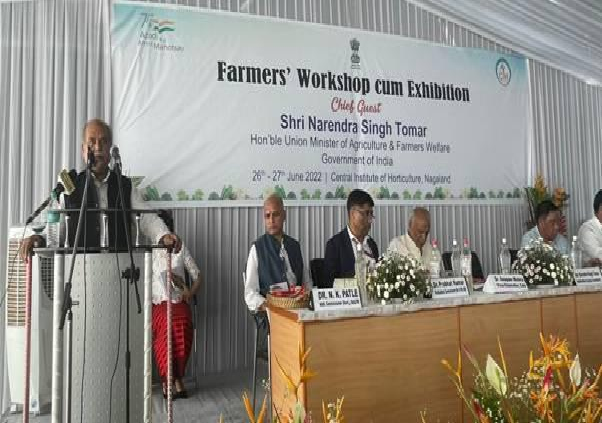 केंद्र व राज्य मिलकर कर रहे हैं नागालैंड सहित पूर्वोत्तर का समग्र विकास – केंद्रीय कृषि मंत्री तोमर