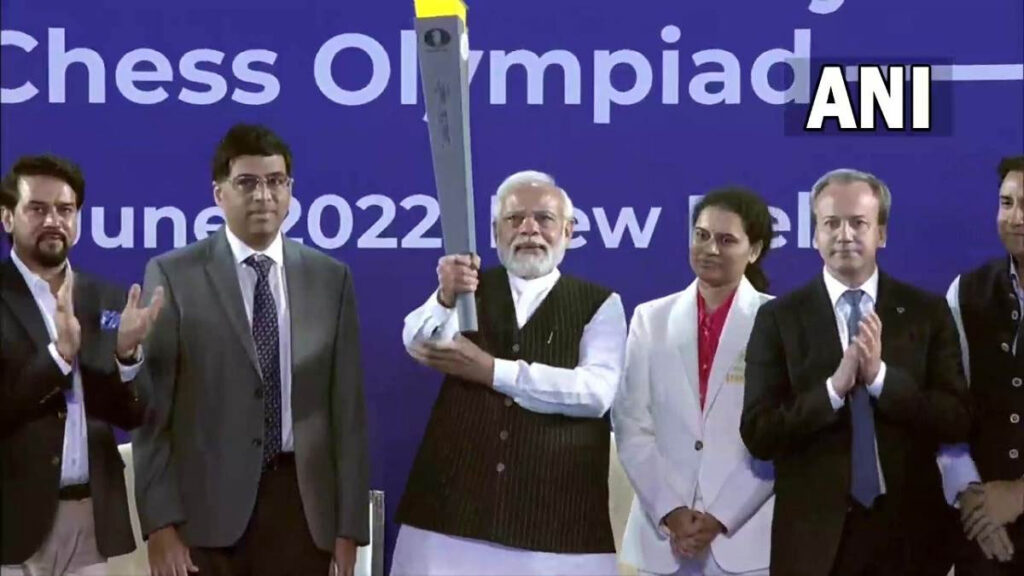 शतरंज ओलंपियाड मशाल रिले ने उत्तर भारत के 20 शहरों से गुजरने के बाद पश्चिमी भारत में किया प्रवेश