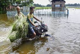 असम में बाढ़ के कारण 12 और लोगों की हुई मौत, 32 जिलों में 55 लाख लोगों पर मंडरा रहा खतरा