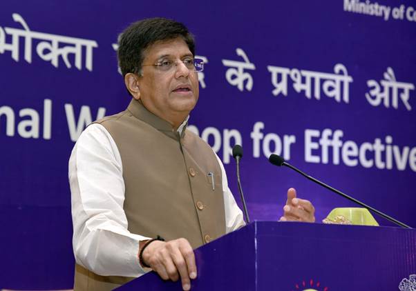 ई-फाइलिंग की तरह ई-निपटान को भी महत्व दिया जाए: पीयूष गोयल