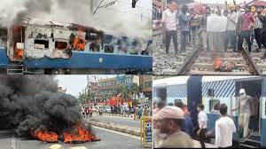 जमुई के कॉलेज में रची ट्रेन जलाने की साजिश,बाहर से लड़के बुलाने पर ट्रेनरों को मिले 20 -20 हजार,रिपोर्ट में दावा