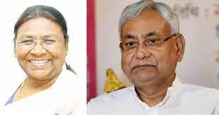 जद (यू) व लोक जन शक्ति ने एनडीए के राष्ट्रपति पद के उम्मीदवार द्रौपदी मुर्मू का किया समर्थन