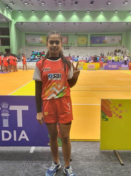 एक ट्रैक्टर चालक की बेटी झारखंड की ईतू खेलो इंडिया यूथ गेम्स में सबसे कम उम्र की कबड्डी खिलाड़ी बनीं