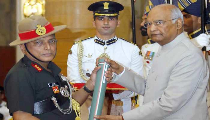 राष्ट्रपति राम नाथ कोविंद ने प्रदान किए वीरता पुरस्कार