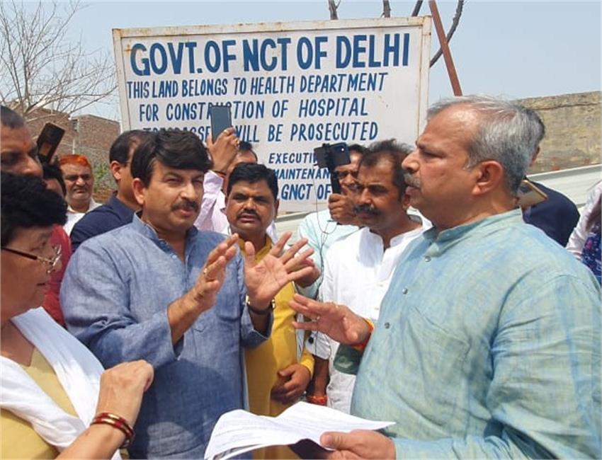 केजरीवाल सरकार के कागजों में 2020 से चल रहे अस्पताल का मौके पर अवशेष तक नहीं है- आदेश गुप्ता