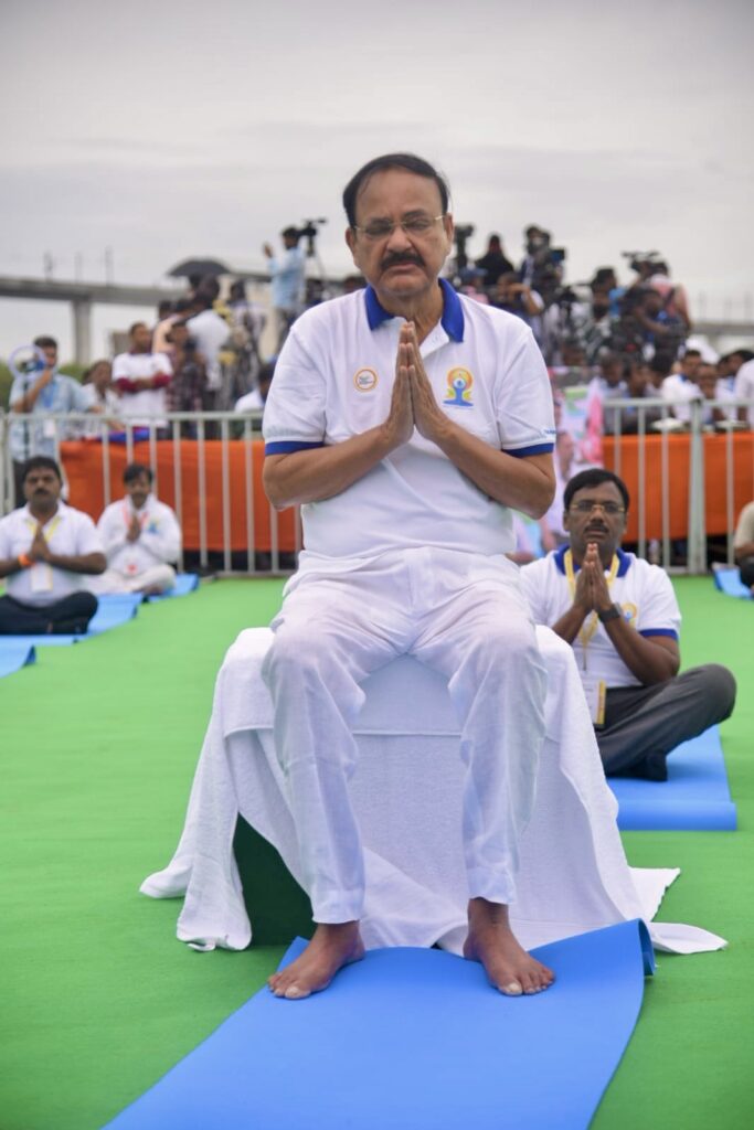 योग का प्राचीन विज्ञान विश्व के लिए भारत का अमूल्य उपहार है – उपराष्ट्रपति वेंकैया नायडू